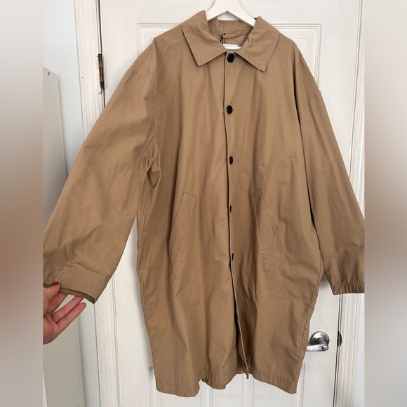 NWT Weekday Men’s Matty Oversized Trench Coat - Picture 5 of 5